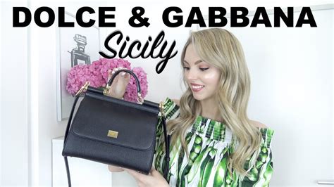 Dolce And Gabbana Sicily Bag Review Medium Size Youtube