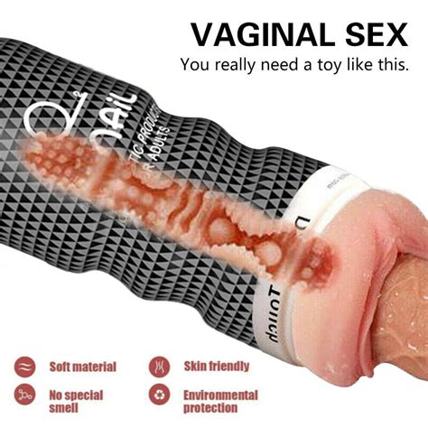 Male DEEP SUCKING Masturbaters Pocket Pussy Stroker Cup SEX Adult TOY FOR MEN EBay