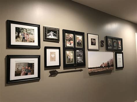 Gallery wall for the hallway