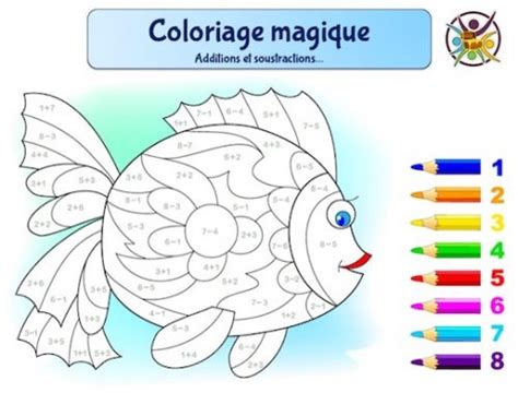 Coloriage Magique Des Additions Et Soustractions Un Anniversaire En Or