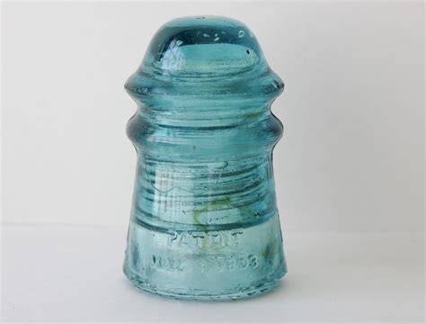 Antique Glass Insulator Hemingray No 9 Patent May 2 1893 Cynthias Attic Direct Antiques And