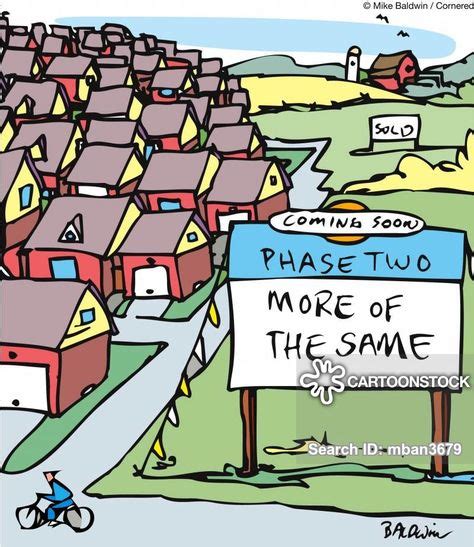 Urban Sprawl Funny Cartoons Comics Cartoon