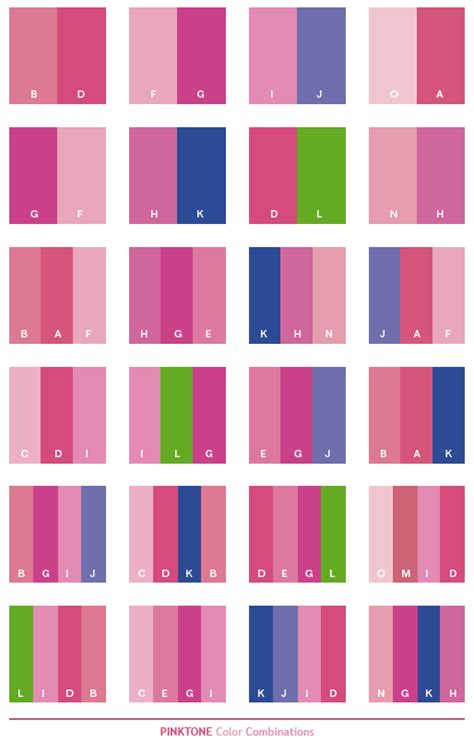 Pink Tone Color Schemes Color Combinations Color Palettes For Print