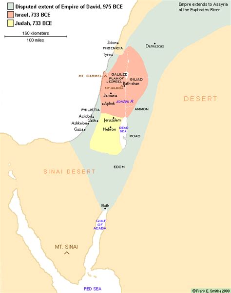 Maps Of Ancient Israel And Judah Charlotte Alvarado