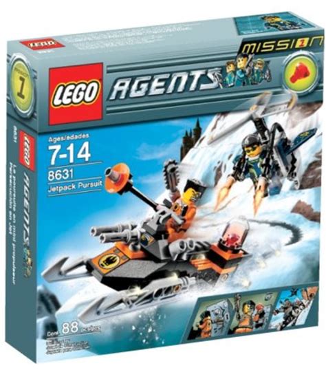 Lego Agents 8631 Jetpack Pursuit Mattonito