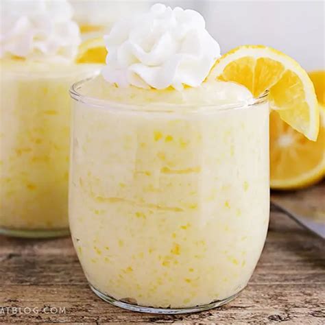 Lemon Fluff Dessert With Jell O Boiling Water Cold Water Lemon Pie