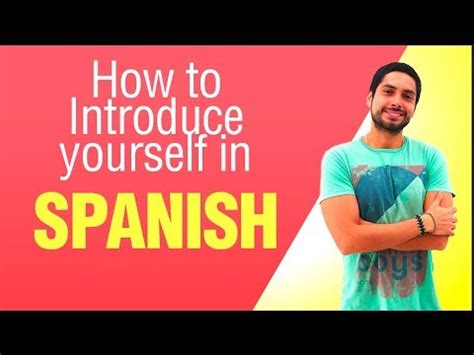 What are they doing that makes us stop scrolling through our newsfeeds and listen to what keeping this advice in mind, we sifted through youtube and facebook live to see how some of the top personalities were handling their own introductions. How to Introduce yourself in Spanish - A1 - Spoken language (1) - YouTube