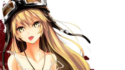Fondos de pantalla ilustración rubia pelo largo Serie Monogatari Anime Chicas anime