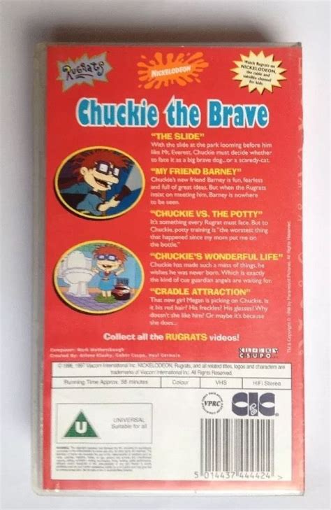 Rugrats Chuckie The Brave Vhs For Sale Online Ebay