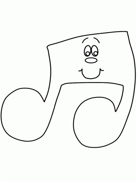 Coloring Pages Of Music Notes Coloring Home