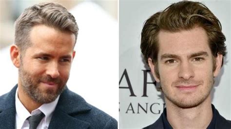 Kissing Ryan Reynolds Was Ridiculous Andrew Garfield Explains Why It