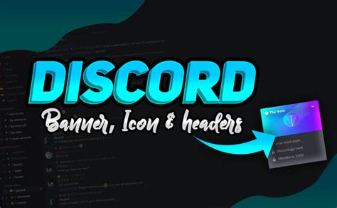 Design Your Discord Banner For Your Discord Server By Discord Logo