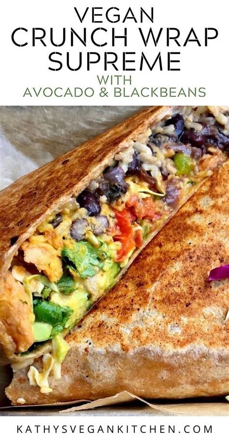 Touch device users, explore by touch or with swipe gestures. Crunchwrap Supreme - Vegan Crunchwrap Supreme Recipe ...