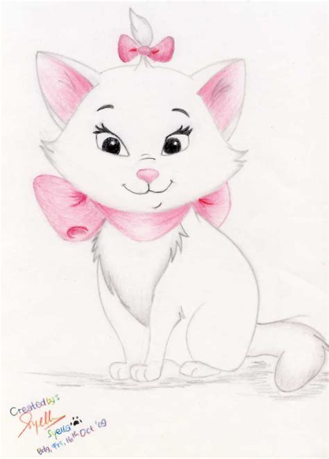 Garfield partner, marie cat the walt disney company drawing, mary, white, mammal png. Marie Cat - Disney by syellameonk on DeviantArt