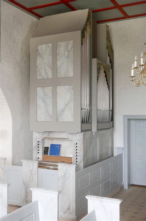 Nyt Orgel I Gundslev Kirke Arkitekt Bering