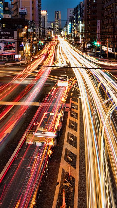 Lights Of The Traffic Long Exposure Photography Backiee
