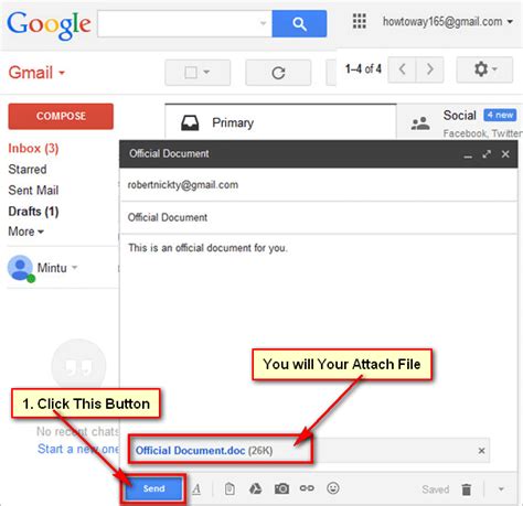 A security banner will appear at the top of an attached email sent or received. How to Add and Send an Email with Attachment File Using Gmail
