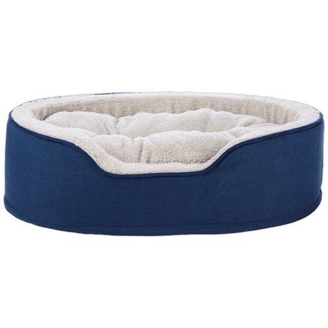 Harmony Cuddler Orthopedic Dog Bed In Blue Petco