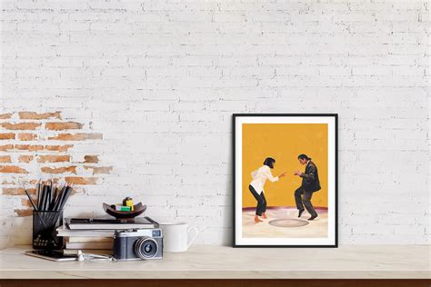 Movie Scene Posters Retro Room Decor By Haus And Hues Quentin