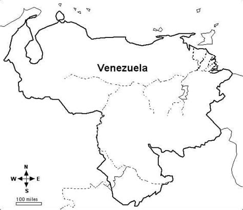 Mapa De Venezuela Para Imprimir Gratis Hd Para Colorear Imprimir E