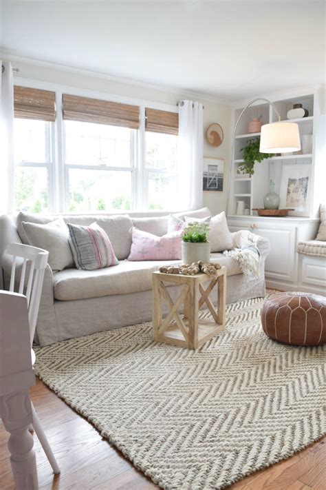 Featuring modern living room rugs and area rugs in a variety styles. Jute Rug Review in Our Living Room - Nesting With Grace