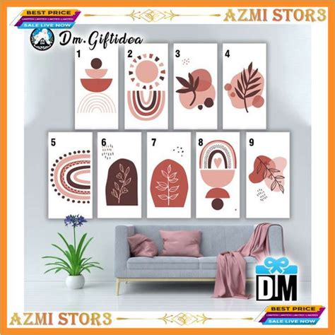 Jual Hiasan Dinding Wall Decor Desain Minimalis Poster Nordic