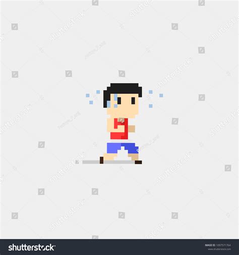 469 Pixel Character Running Images Stock Photos And Vectors Shutterstock