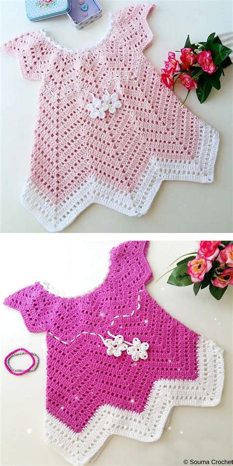 The Best 30 Free Crochet Baby Dresses