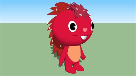 Calm down flaky he's just a adorable bear xd. Happy Tree Friends - Flaky | 3D Warehouse