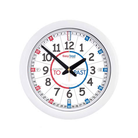 Easy Read Time Teacher Mini Clock Walib