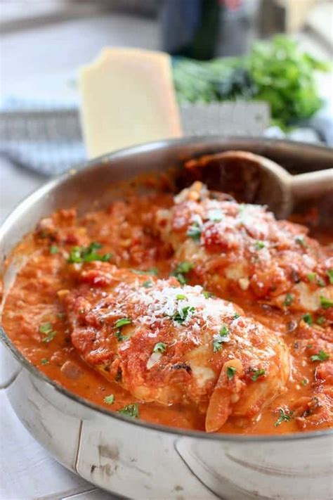 Easy Chicken In Tomato Sauce Recipe Cart
