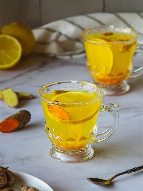 Lemon Ginger Turmeric Tea Benefits And Recipe Our Plant Based World