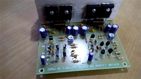 This fm amplifier has 2 tp9383 abundant to bear up to 300w. Mosfet Audio Power Amplifier Kit - Circuit Diagram Images
