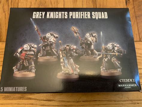 Grey Knights Purifier Squad Games Workshop Warhammer 40k Ebay