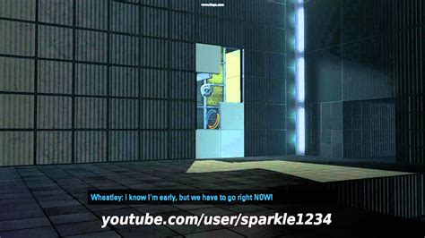 Educational portal of the americas. Portal 2: Wheatley speaking with American accent - FULL ...