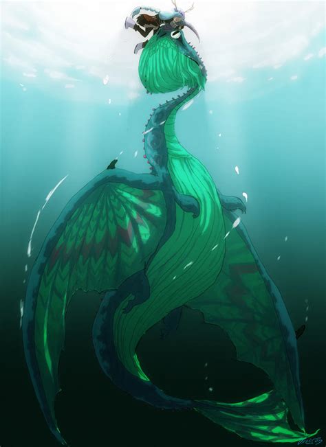 The habitat of scauldron is in the bodies of water. Dewdrop and a viking by tunaniverse on DeviantArt
