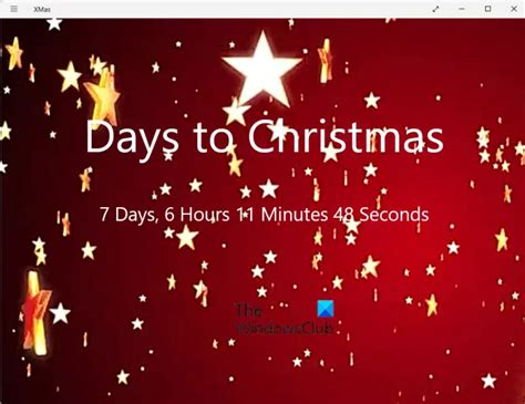 Best Free Christmas Countdown Apps And Widgets For Windows Pc