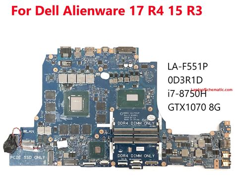 Dell Alienware 15 R4 Alienware 17 R5 Schematic And Boardview Ddr51 La