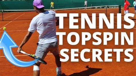 Tennis Topspin Secrets How To Hit Perfect Topspin In 5 Steps Youtube
