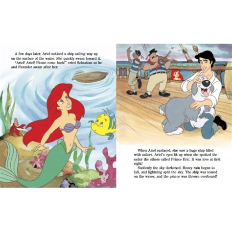 Brand New The Little Mermaid Disney Princess Little Golden Books By