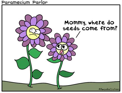 Plant Reproduction Comic Science With The Amoeba Sisters