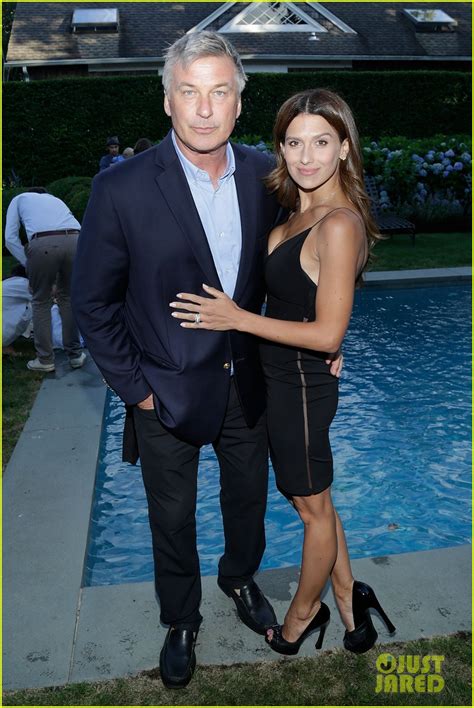 Alec Baldwin Wife Hilaria Couple Up At Hamptons Film Festival Photo
