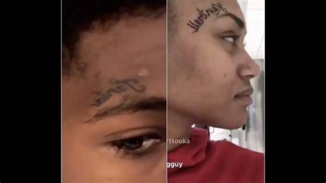 Nba Youngboy And His Girlfriend Got Matching Face Tattoos