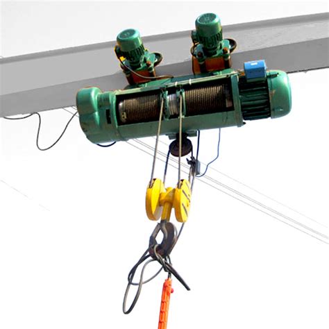 3m 220v 380v Electric Wire Rope Hoist 15 Ton 2 Ton Wire Rope Hoist
