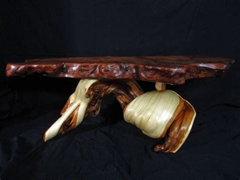 You're welcome to embed this image in your website/blog! Hand Crafted Turquoise Inlaid Redwood & Juniper Coffee ...
