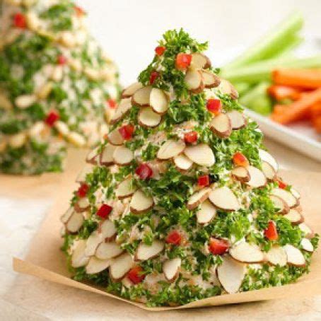 These christmas appetizers include dips, spreads, finger foods and much more. Holiday Tree-Shaped Cheese Ball Recipe - (4.4/5)