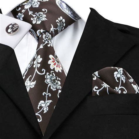 Buy C 1245 Black Mens Tie Sets Vintage Neck Ties