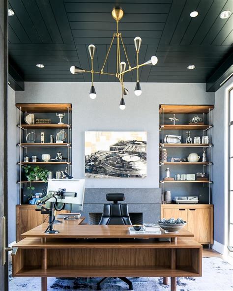 16 Inspiring Mid Century Modern Home Office Designs That