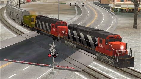 Cn Train On Trainz 2 Youtube