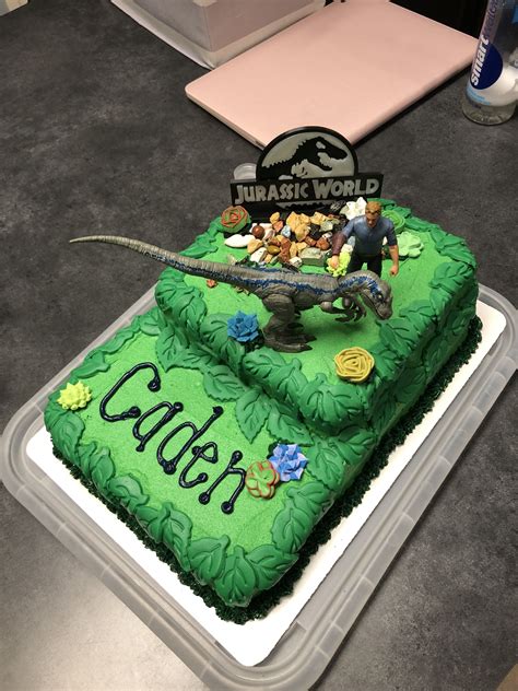 Birthday Cake For Jurassic World Party Birthday Parties Birthday Cake